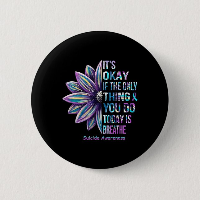 Familjesupport för förebyggande av självmord, måna knapp (Framsida)