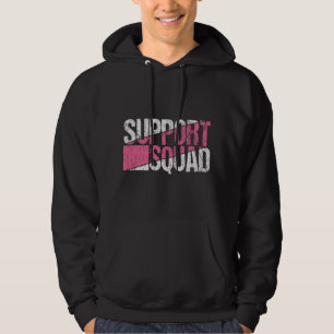 Familjesupporttjänsten Breast Cancer Awareness Fam Hoodie
