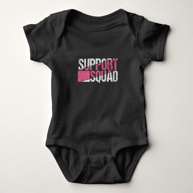 Familjesupporttjänsten Breast Cancer Awareness Fam T Shirt (Framsida)