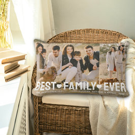 Familjetext - överlägg för den bästa familjen någo lumbarkudde