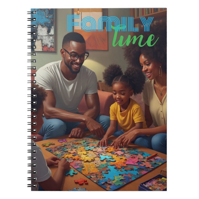 Familjetid Anteckningsbok (Framsidan)