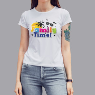 Familjetid Gör minnen tillsammans 2024 T-Shirt