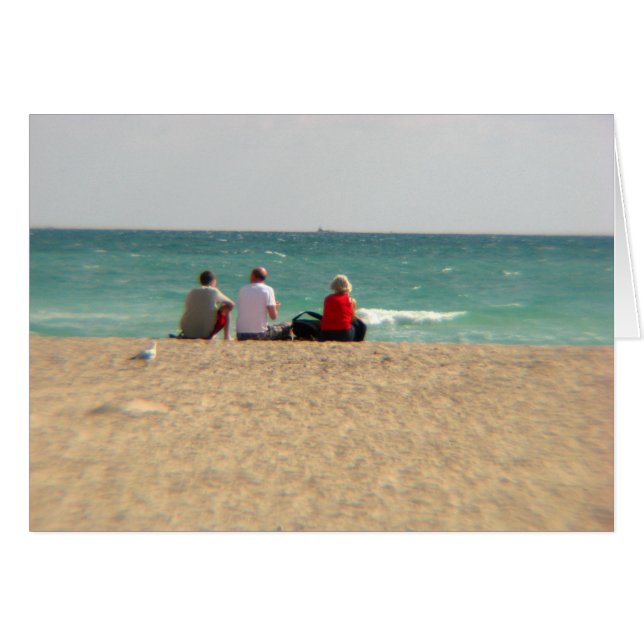 Familjetid Hälsningskort (Framsidan Horizontal)