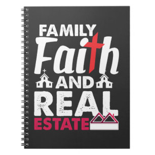 Familjetilltro till Real Gods Investor Egendom Rea Anteckningsbok