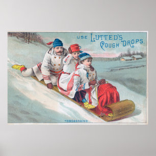 Familjetoboggning och användning av flytande hosta poster