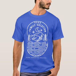 Familjeutflykt 2022 Camp Lake Night Stargazing re T Shirt