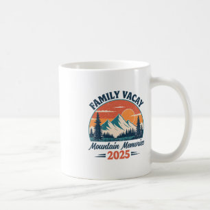 Familjeutflykt 2025 Bergsresa Minnen Matchi Kaffemugg