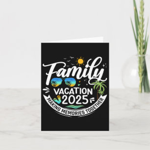 Familjeutflykt 2025 Strand Matchande Sommarutflykt Kort