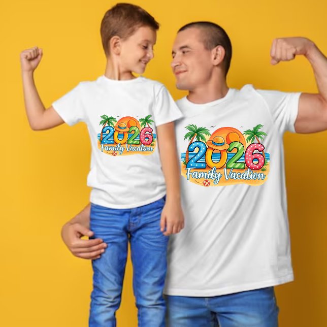 Familjeutflykt 2026 Barn T-Shirt (Skapare uppladdad)