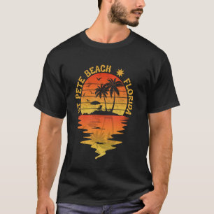 Familjeutflykt Florida St. Pete Beach FL Vintage  T Shirt