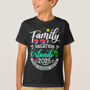 Familjeutflykt Orlando 2025 Strand Sommarlov T Shirt
