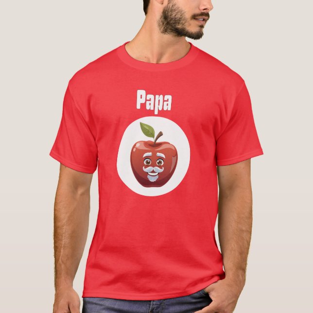 Familjeutflykt - Pappa T Shirt (Framsida)
