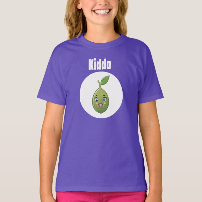 Familjeutflykt - Unge (flicka) T Shirt (Framsida)