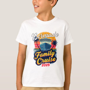 Familjeutflykt Vacay Squad Familjekryssning Bermud T Shirt