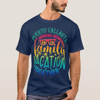 Familjevacation Puerto Vallarta Skapar minnen till T Shirt