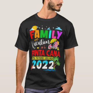 Familjevacation Punta Cana Skapar Memories Togethe T Shirt