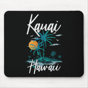Familjevacation Retro Sunset Hawaii Kauai Musmatta