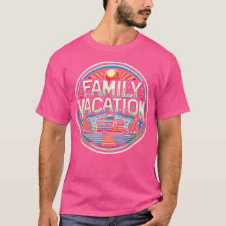 Familjevacation Rv Camping Road Resa Family Matchi T Shirt