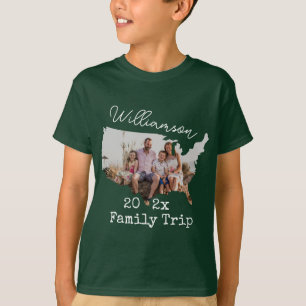 Familjevacation USA RoadTrip Photo Matching Family T Shirt