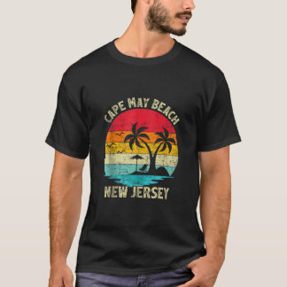 Familjevacation Vintage Retro New jersey Cape May T Shirt