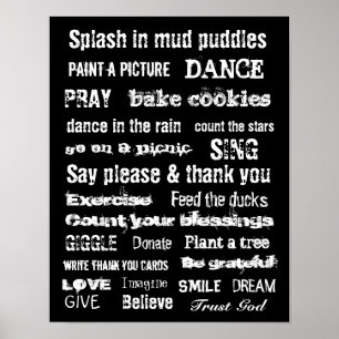 Familjevägg hänger poster