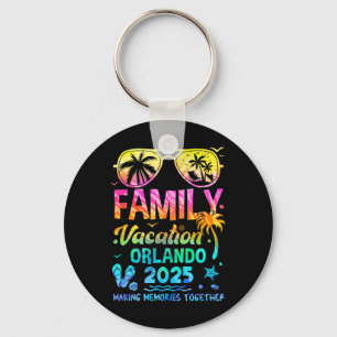 Familjevakation 2025 Orlando Matching Memories täc Nyckelring