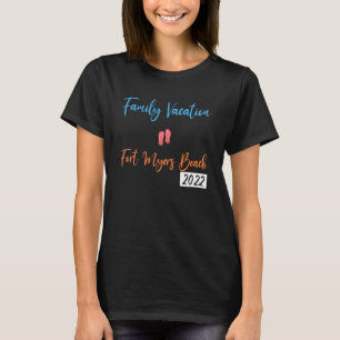 Familjevaktion 2022 Handflatan Träd Florida Fort M T Shirt