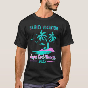 Familjevaktion 2023 Handflatan Träd Massachusetts T Shirt