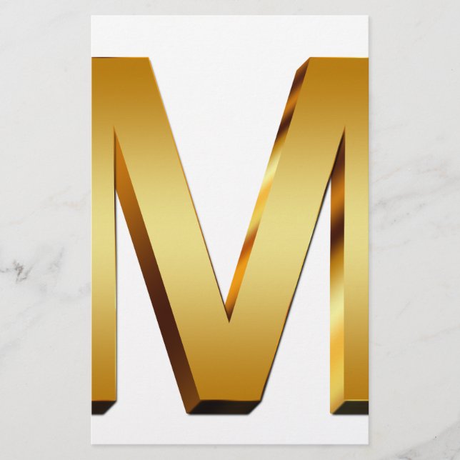familjevän syster bror kontor hem monogram brevpapper (Framsida)