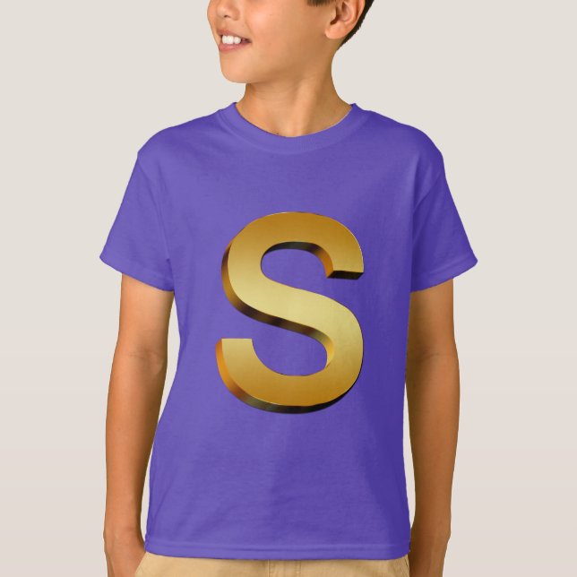 familjevän syster bror kontor hem monogram tee (Framsida)