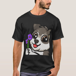 Familjevänner i hund t shirt