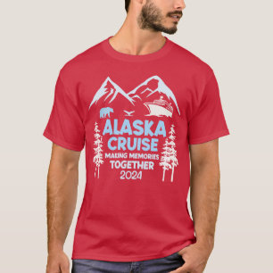 Familjevänner och koncernen Alaska Cruise 2024 Gif T Shirt