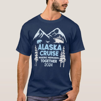 Familjevänner och koncernen Alaska Cruise 2024 Gif T Shirt