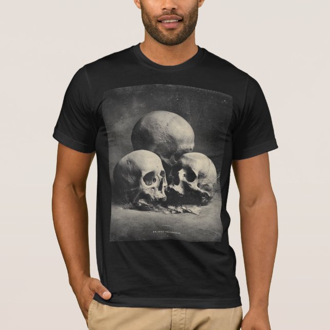 Familjevärden — gotisk finkonst t shirt (Framsida)