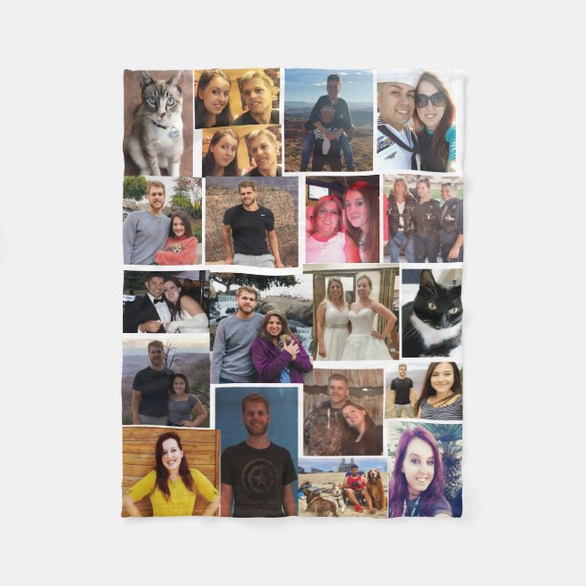 Familjfilt Fleecefilt (Framsidan)