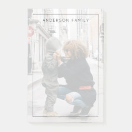 Familjfoto Post-it Block