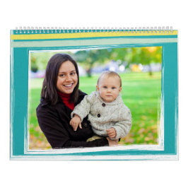 Familjfoto skapar din egna fotokalender kalender