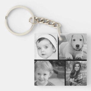 FamiljfotoCollage Keychain