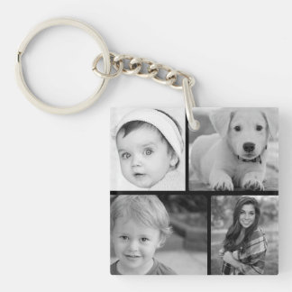 FamiljfotoCollage Keychain