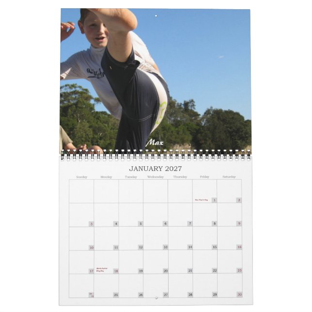 Familjfotokalender Kalender (Jan 2027)