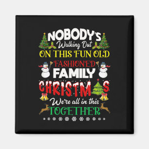 Familjjulen är vi alla i det här tillsammans Merry Magnet