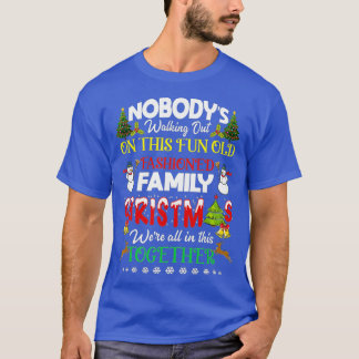 Familjjulen är vi alla i det här tillsammans Merry T Shirt