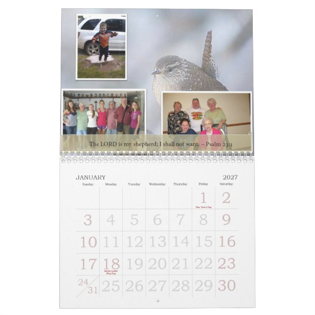 Familjkalender 2013 kalender (Jan 2027)
