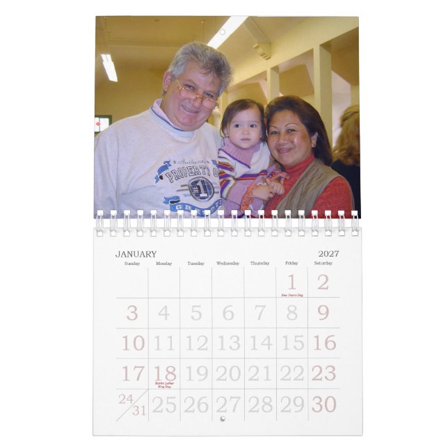 familjkalender 2 kalender (Jan 2027)