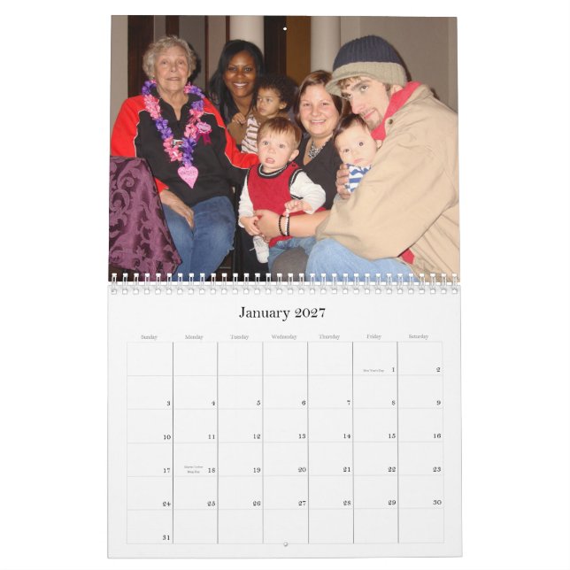 familjkalender kalender (Jan 2027)