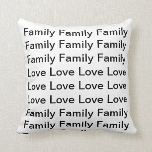 Familjkärlek Kudde