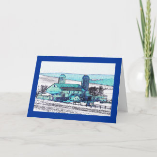 Familjlantgård på medborgare Pike Kort