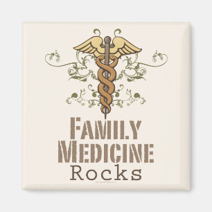 Familjmedicinen vaggar magneten magnet