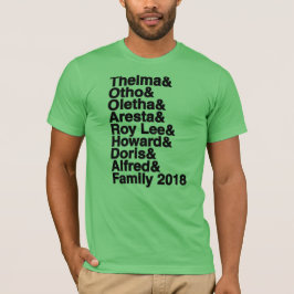 Familjmöte 2018 t shirt