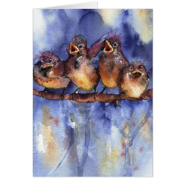 familjmöte hälsningskort (Framsidan)